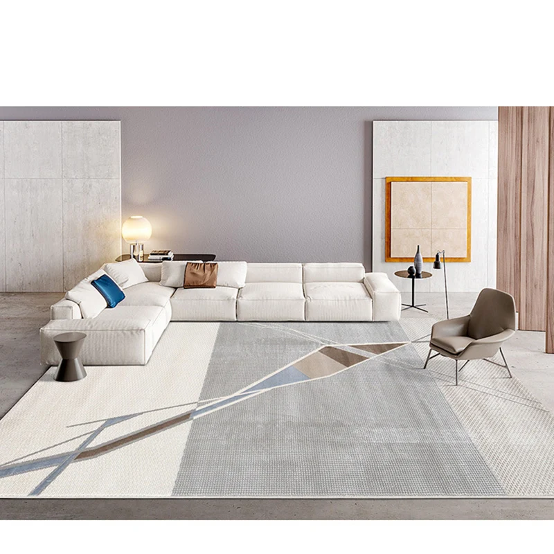 

Japanese Wabi-sabi Style Rug Carpets for Home Living Room Light Luxury Bedroom Bedside Area Carpet Sofa Coffee Table Floor Mat