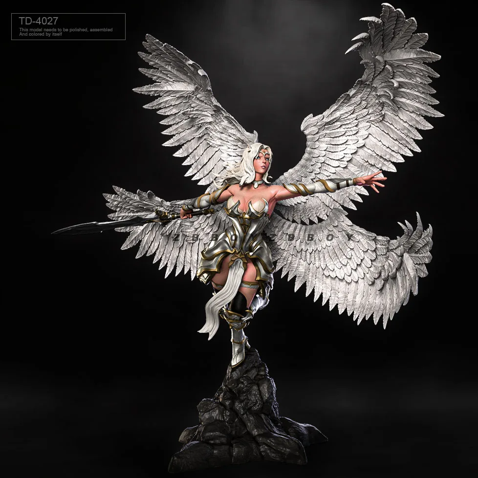 

55mm 75mm Resin model kits figure beauty colorless and self-assembled TD-4027