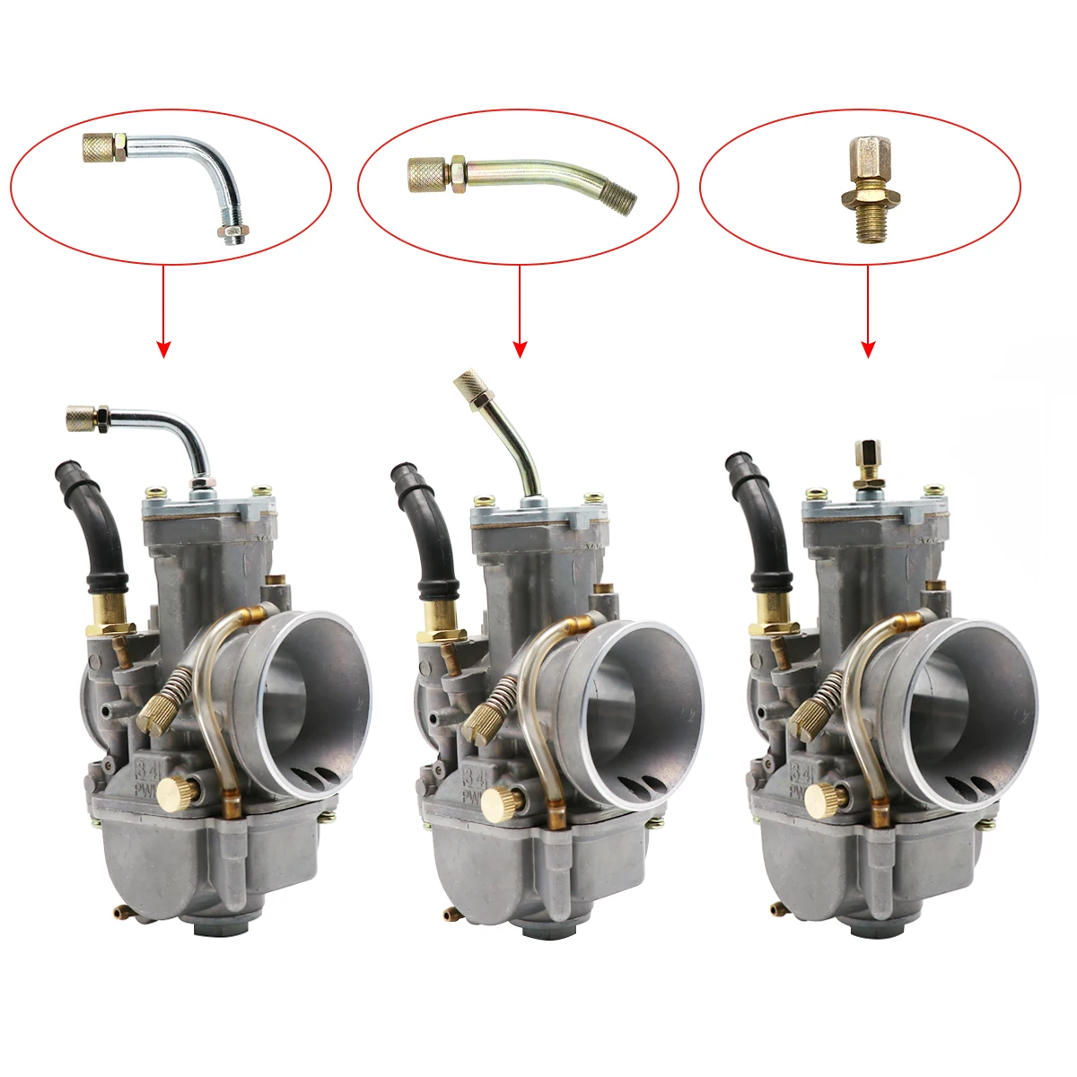 ZSDTRP 1 шт. налокотник для PHBG 17 5 19 21 мм мотоциклетный карбюратор Дроссельный