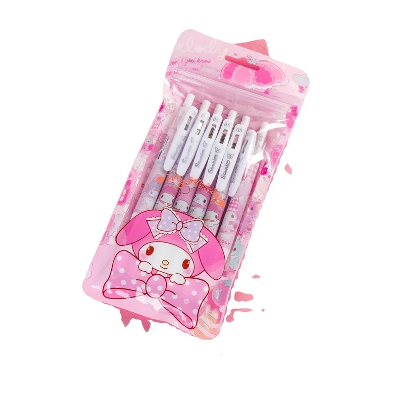Kawaii Sanrioed аниме мультфильм серия мимелоди девушка сердце милый узор черный 0 5 мм