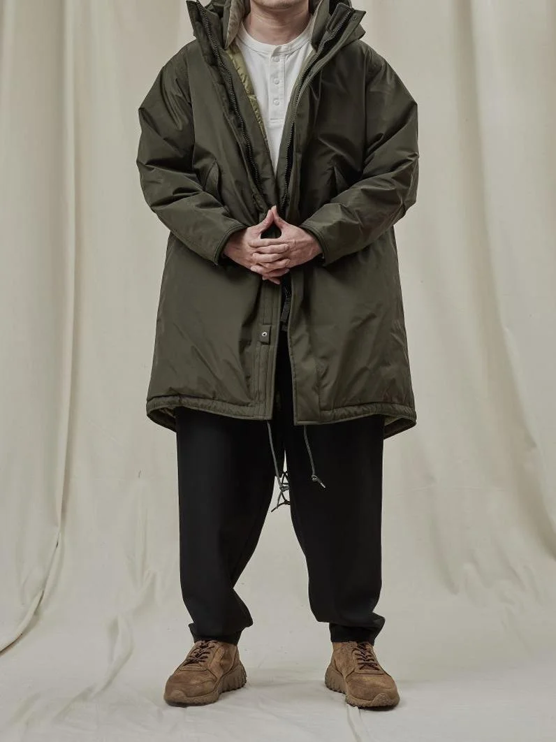 24AW Nanamica LongDown Ультра-длинный полностью ламинированный оптоэлектронный