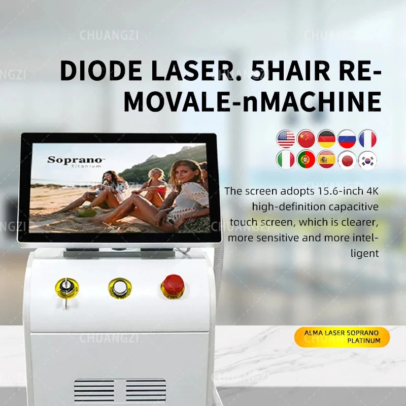 Cena Depilacja laserowa o 4 długościach fali