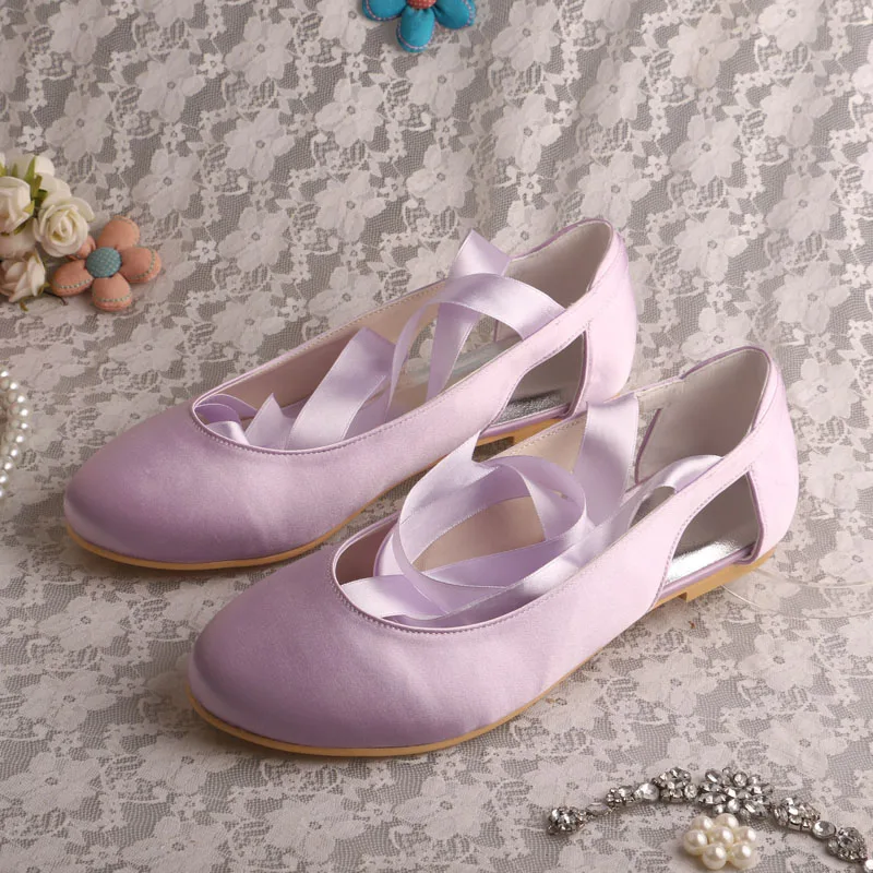 Venus lure индивидуальные цвета слоновой кости атласные балетки с лентами закрытым