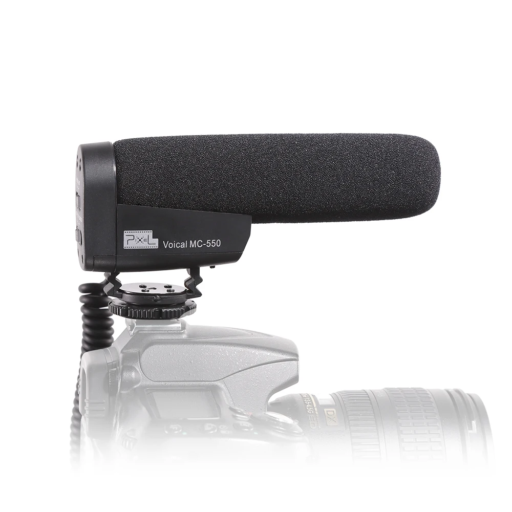 

Pixel Microphone Voical MC-550 Professionnel Suitable for Conferences News Weddings Vocals Voice Over Recording 3.5mm Interface