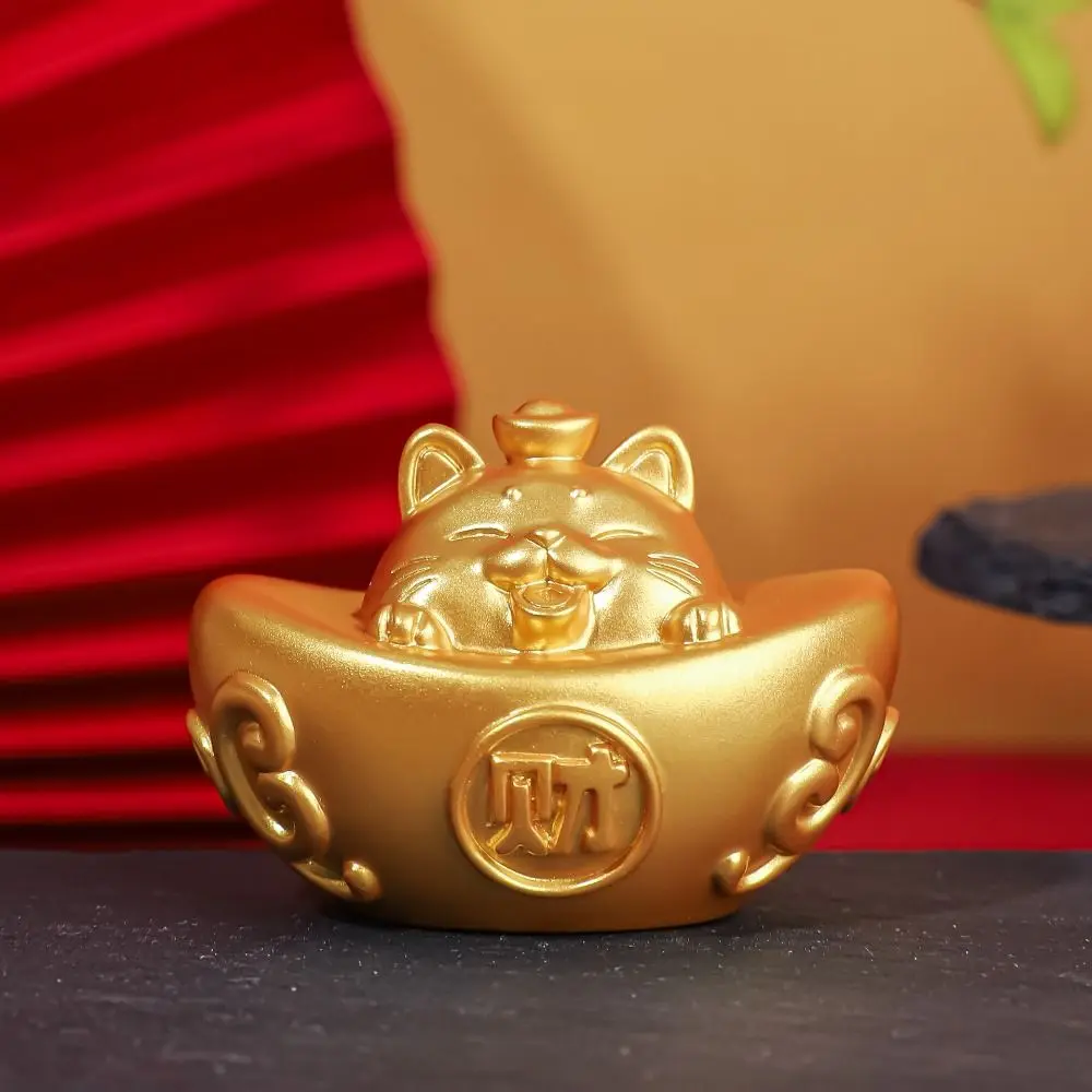 Мини-шотуна золотой слиток орнамент в китайском стиле традиционный новогодний