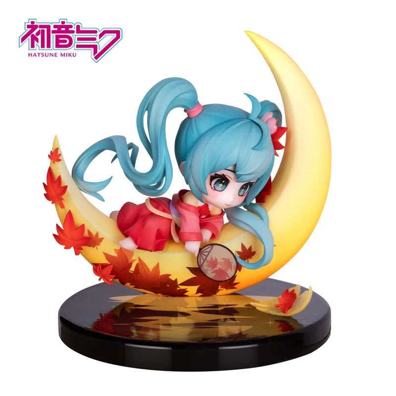 Фигурка героя аниме Hatsune Miku, Оригинальная фигурка Qingcang Vocaloid Moon West River, фигурка героя из ПВХ, коллекционные игрушки для девочек, подарок