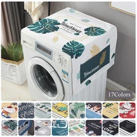 refrigerator dust proof cover washing machine cover with storage pockets bags universal sunscreen covers kitchen christmas decor