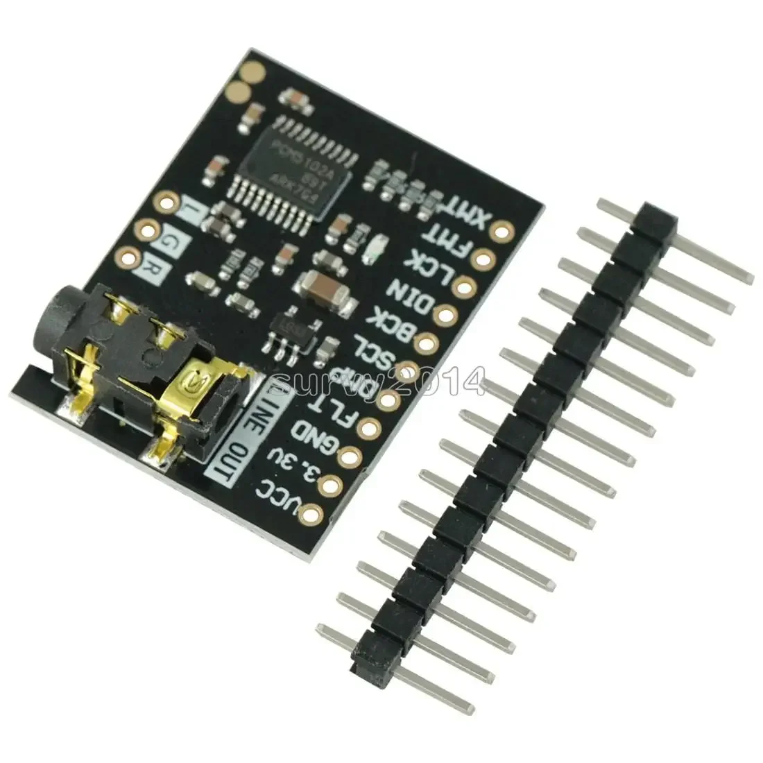 

I2S PCM5102A DAC Decoder 32bit Player Module ES9023 PCM1794 For Raspberry Pi NEW