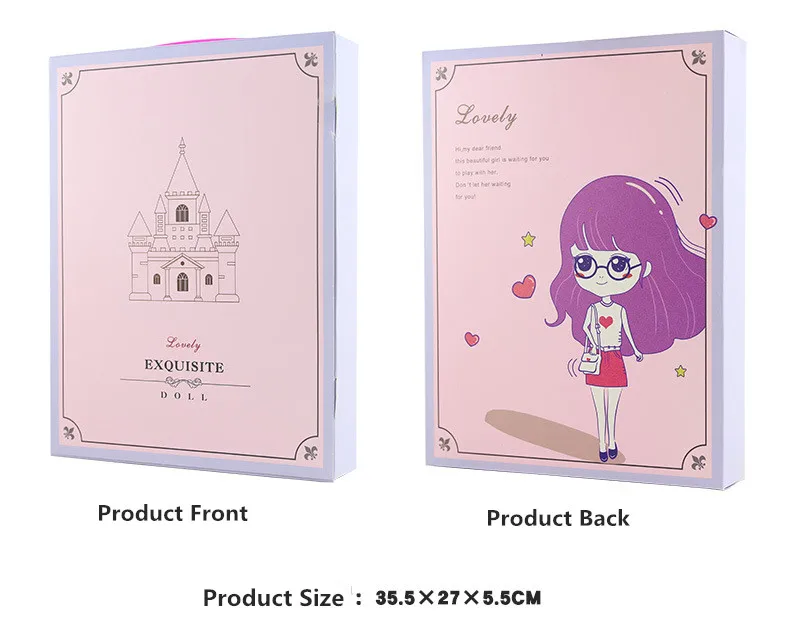 8 шт./компл. 16 см девочка кукла 1/12 BJD Мини 13 шарнир Подвижная изысканная коробка