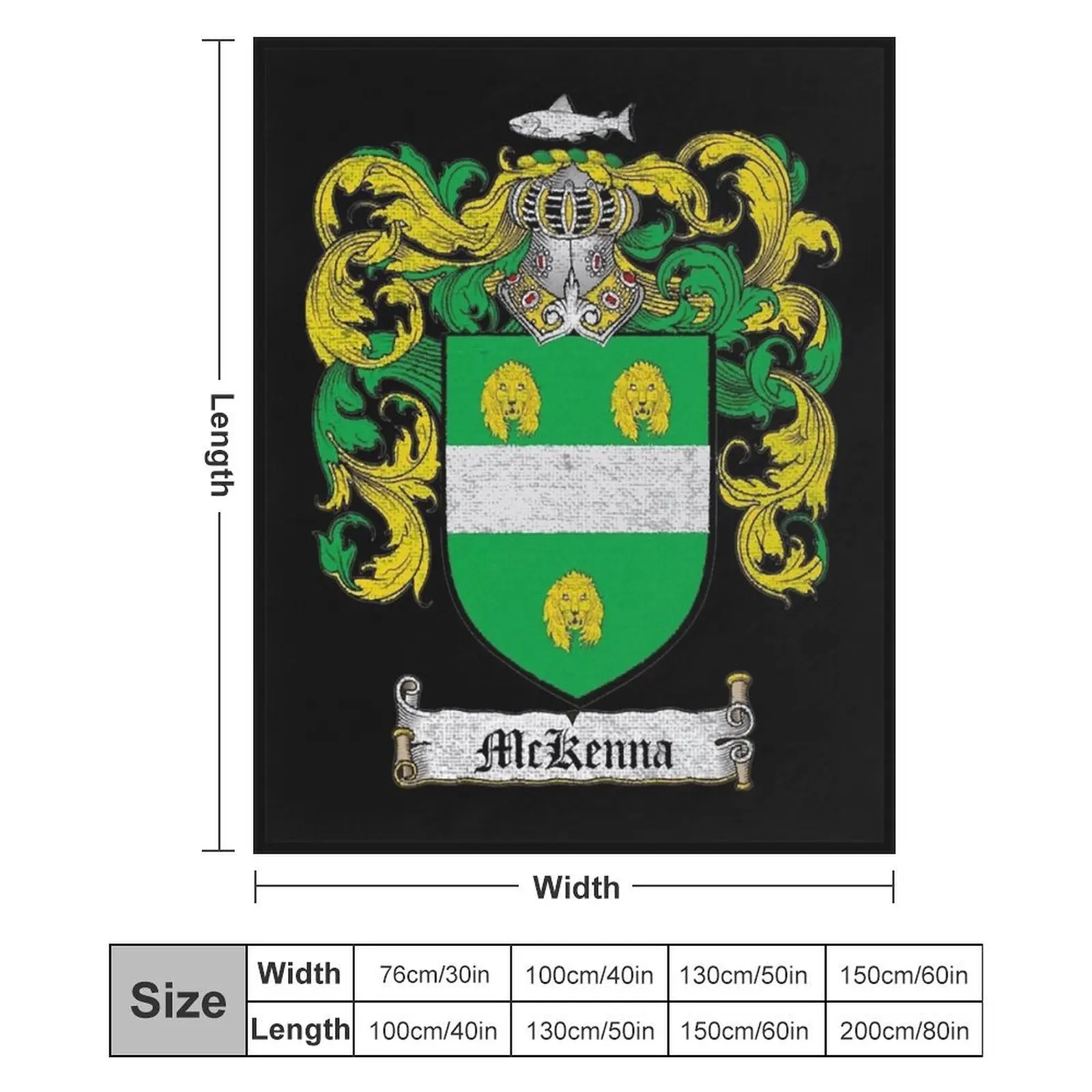 Одеяло McKenna Family Crest Scoop тонкие одеяла люксового бренда