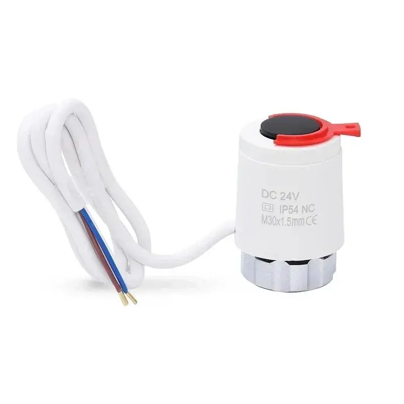 10 шт. 24 В нормально закрытый NC/открытый НЕТ M30*1 5 мм электрический термопривод для