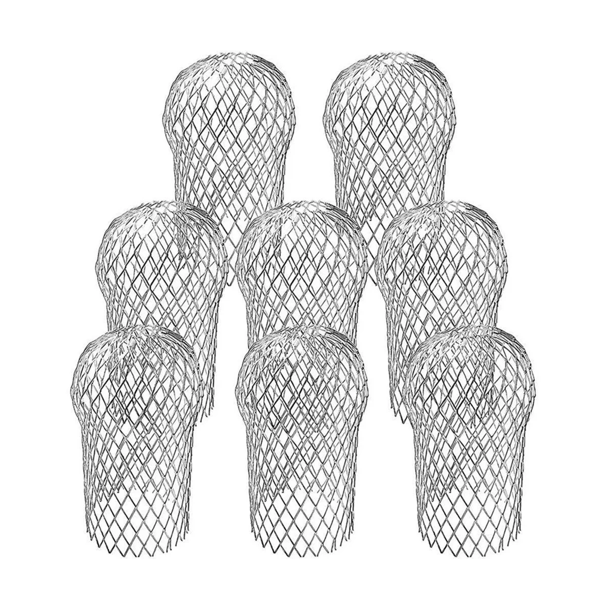

8 Pack Gutter Downspout Guards,Gutter Strainer Gutter Downspout Protectors for Preventing Blockage Leaves Debris