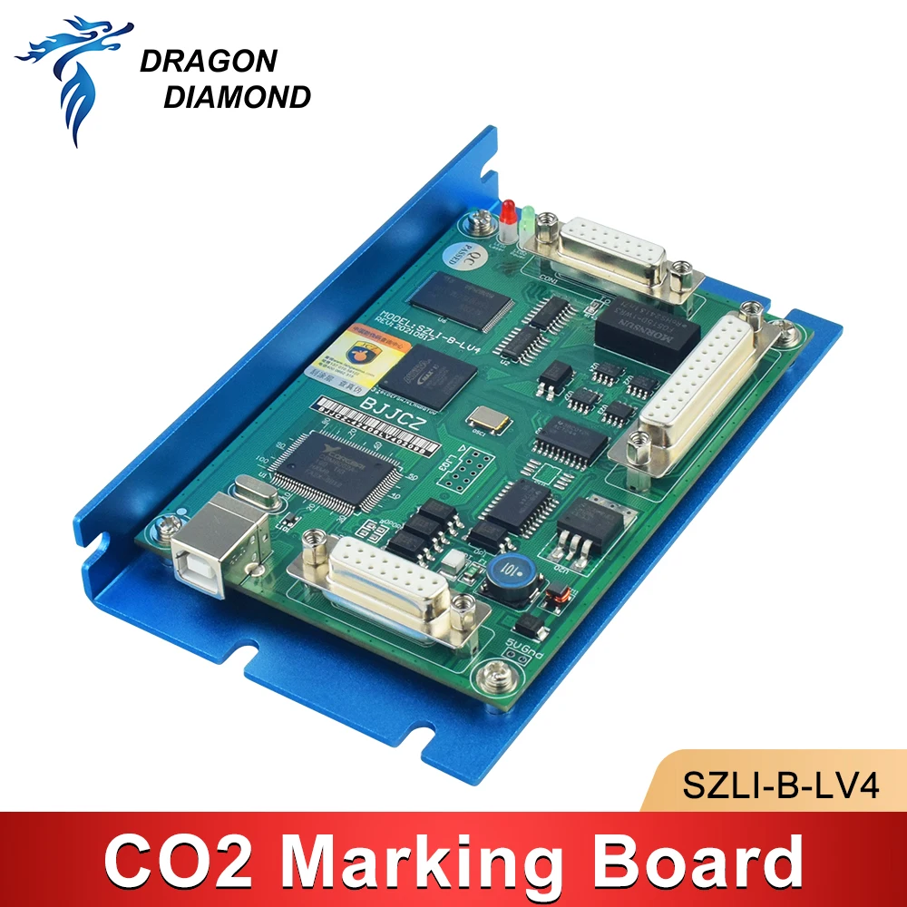 Оригинальный контроллер лазерной маркировки JCZ EzCad Co2 SZLI-B-LV4 заменяет