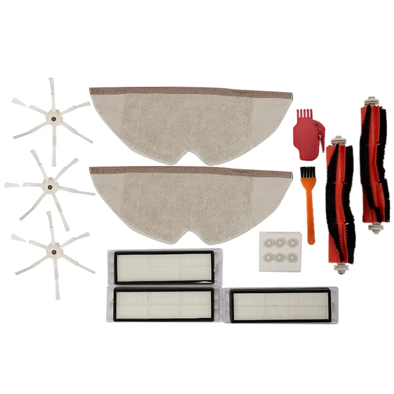 

Запчасти для пылесоса Xiaomi Robot Roborock S50 S51 Roborock 2, сменные детали, набор аксессуаров для пылесоса, 18 шт.