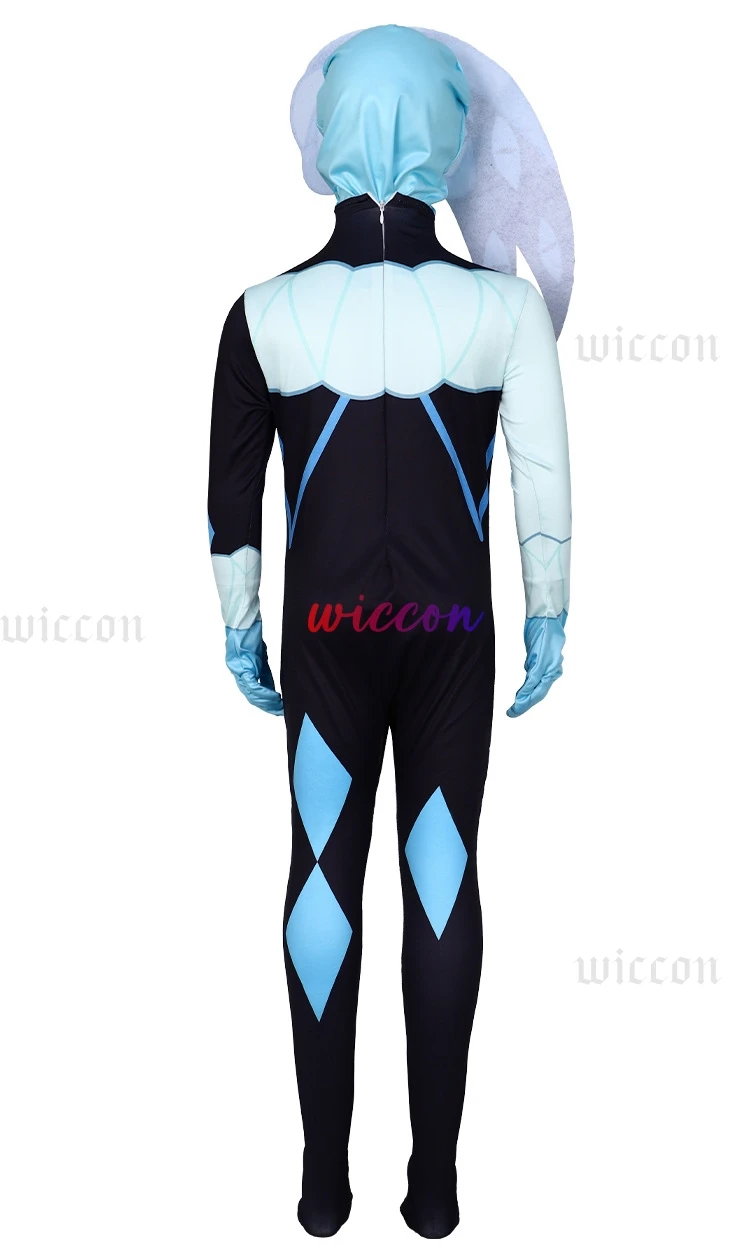 Маска-капюшон из искусственной кожи для косплея Cookie Run: Kingdom Shadow Milk