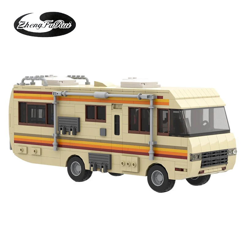 

MOC Van Building Blocks Classic American TV Series Breaking Bad High-Tech Car RV Model Blocks Toys for Children Birthday Gift