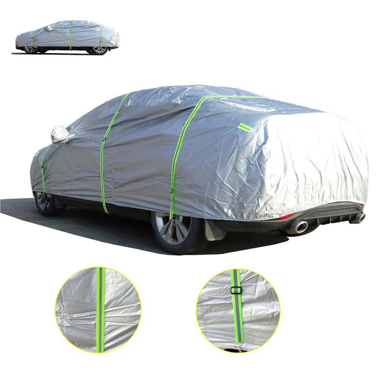 

Car Covers Elastic Adjustable Reflective Stripe Rope Easy Installation Rope Protect Cover From High Wind Multiple Use