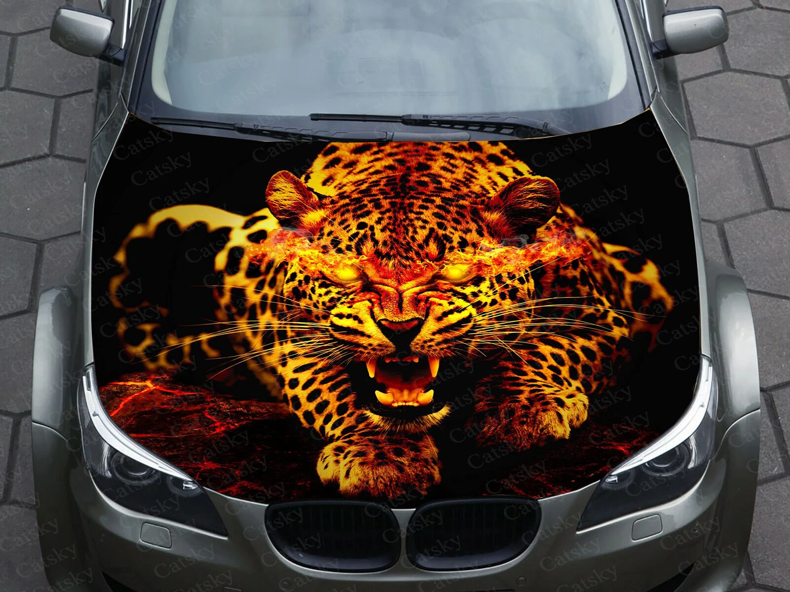 

Jaguar Car stickers in graphic vinyl decal cover patterns packaging decals custom DIY engine color animal car decals stickers