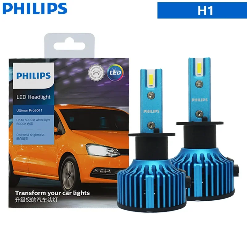 

Philips Ultinon Pro3011 телефон, H1 H4 H7 H11 HB3 HB4 HIR2 автомобильная лампа, 9005, 9006, 9012, авто, 6000K, яркий белый, Оригинальная лампа 2x