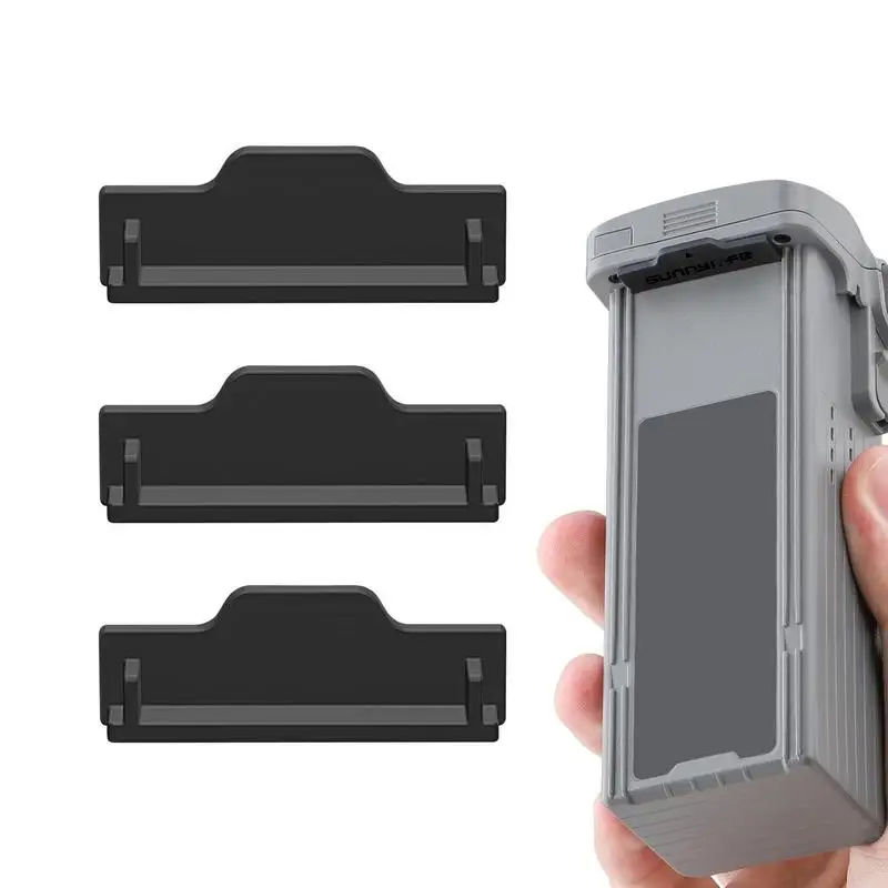 

Battery Cover Protector Drone Battery Protective Cover Protective Cover For Air 3 Drone Battery Plugs Dustproof Plugs Charging