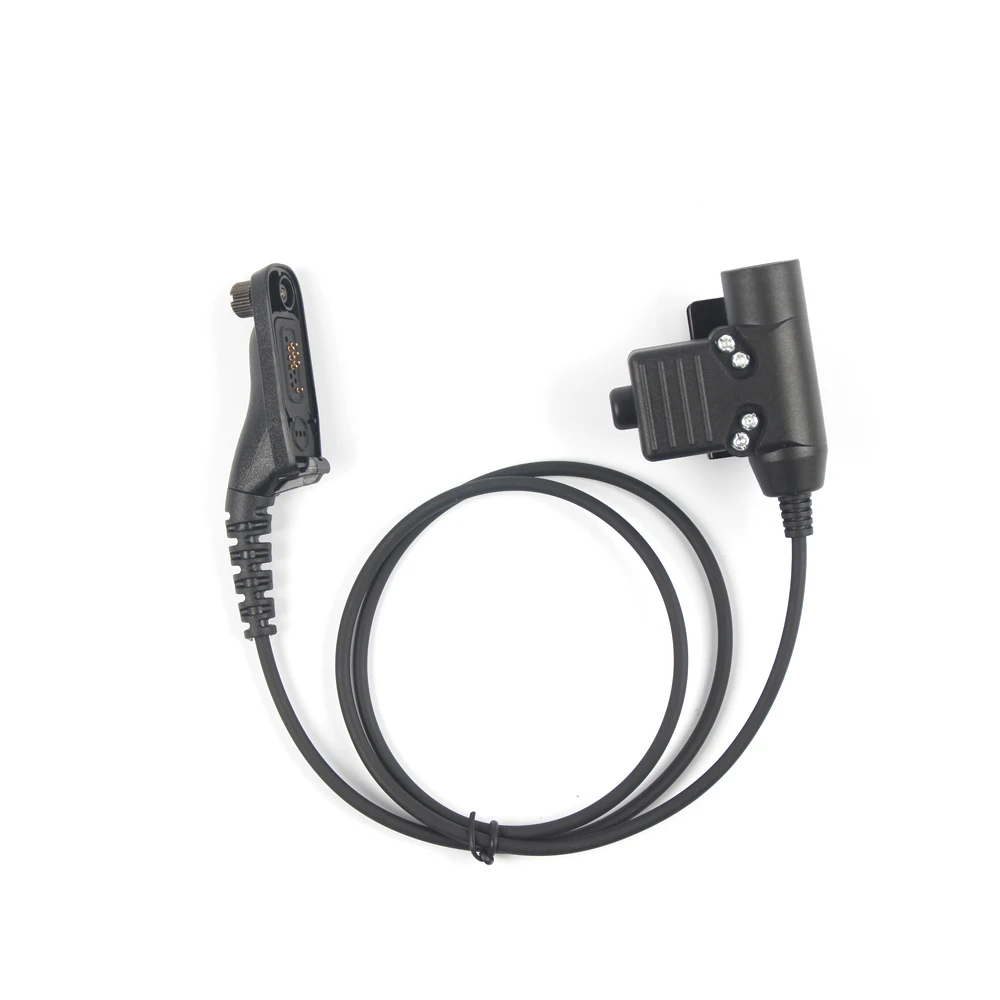 Gtwoilt Regular for Z-Tactical and peltor U94 Headset U-94/A PTT for Motorola XiR P8268 8260 APX 7000 8000 DP3400 DP3600 DGP4150