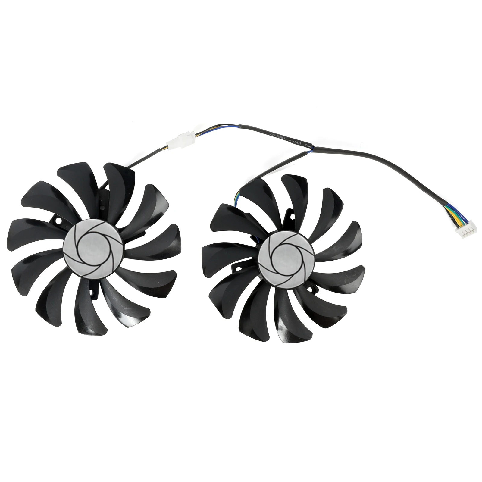 Фото Новый 4-контактный 85 мм HA9010H12F-Z вентилятор охлаждения для MSI GTX 1060 6G для INNO3D GTX1060 Hurricane GTX1060, вентилятор видеокарты №2