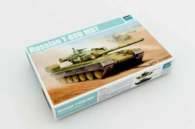 Trumpeter 05565 1/35 Русский T-80B MBT Комплект пластиковой модели для сборки