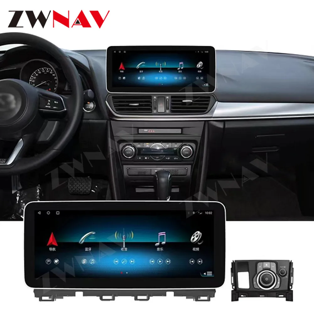Автомагнитола для Mazda CX 4 2016 2017 2018 2019-2021 Android стерео мультимедийный плеер 2Din