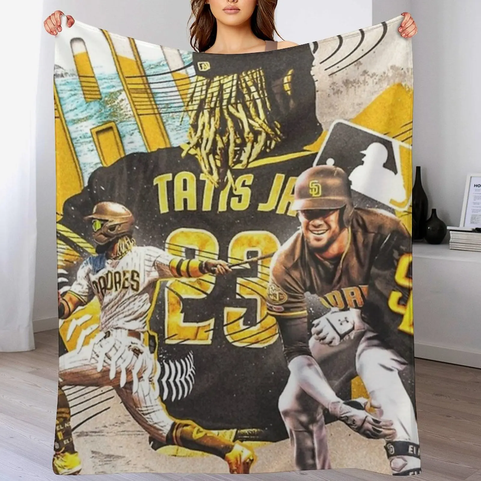 Одеяло Fernando Tatis Роскошные дизайнерские ворсовые лохматое одеяло