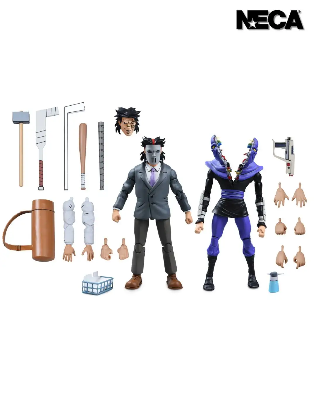Фигурки Черепашек Ниндзя NECA 2 шт.