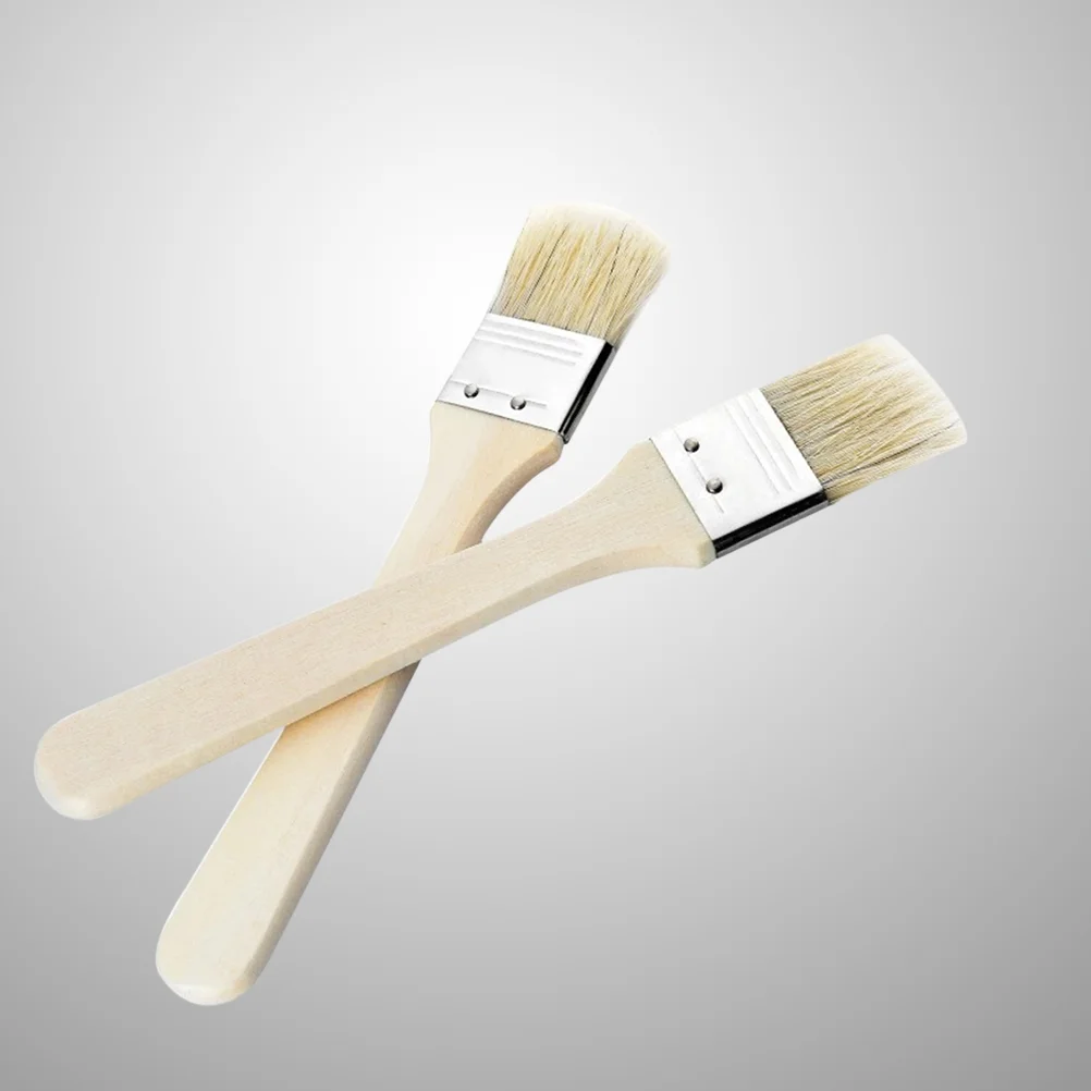 

Barbecue Brushes Heatproof Hair Handle Basting Brush for Kitchen Grilling