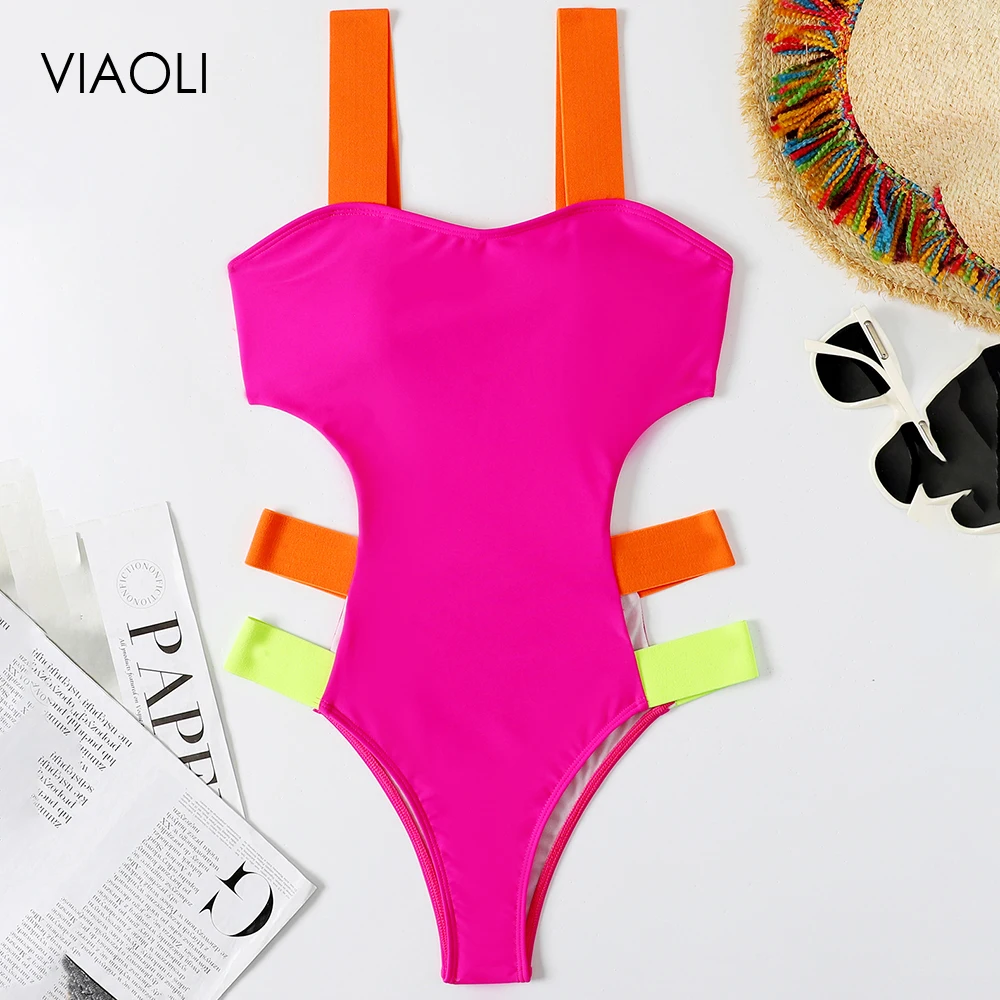 

Женский летний сексуальный праздничный пляжный костюм, разные цвета, купальник, сексуальная пляжная одежда, сексуальный женский цельный Мо...