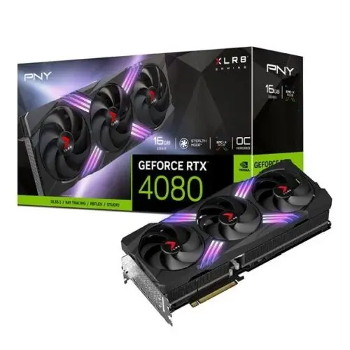 

PNY GeForce RTX 4080 16GB Graphics Card OPEN BOX