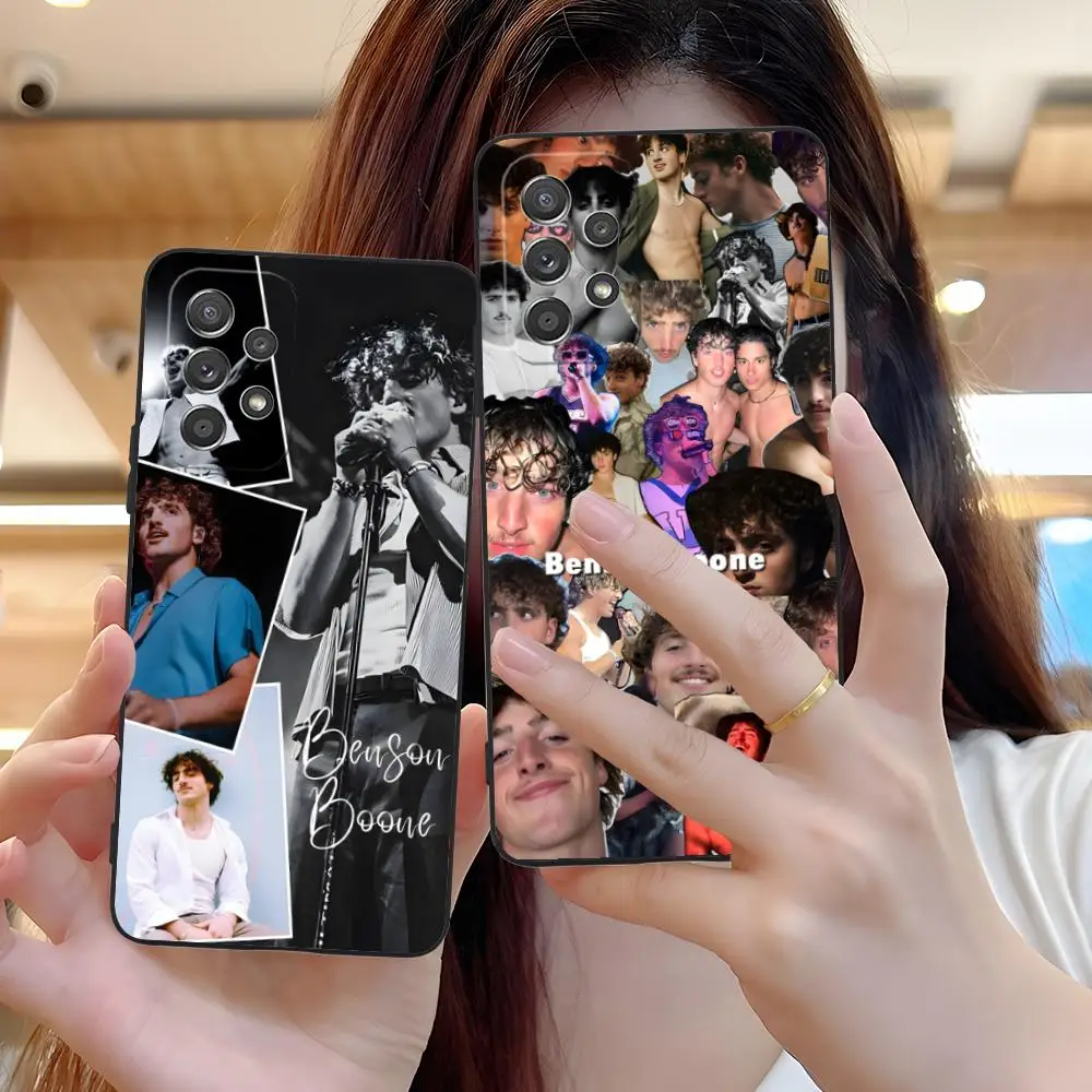 Фото Чехол Benson Boone для Samsung Galaxy M55 54 42 35 34 33 32 23 22 15 14 13 12 F55 5G, мягкий противоударный чехол из ТПУ №4