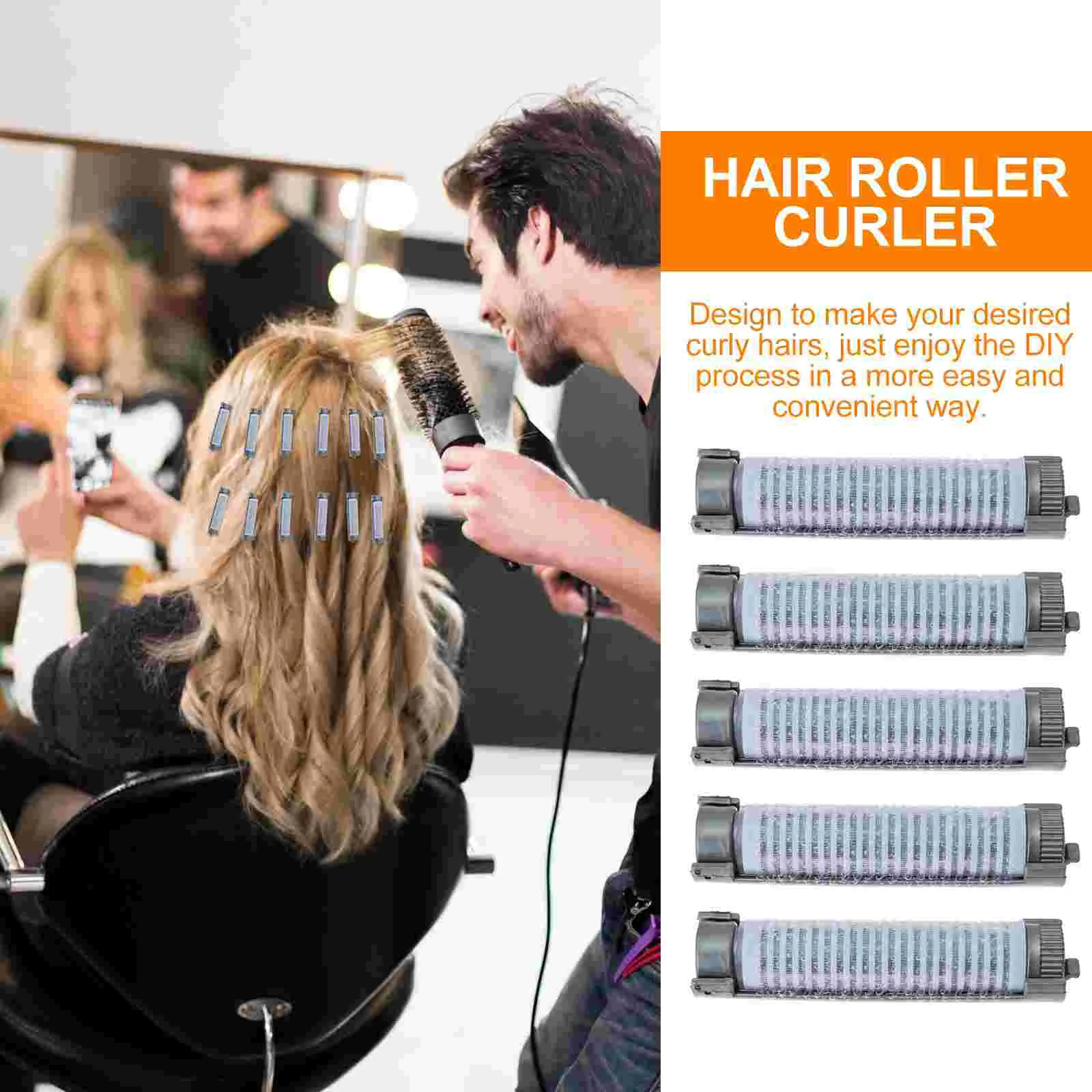 20 шт. стержни для завивки коротких волос палочка корней самоудерживающийся ролик