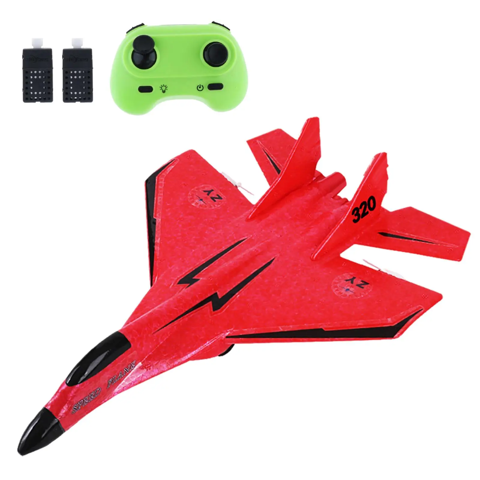 

2 CH RC Plane Portable Easy to Control 2.4G Foam RC Airplane Hobby RC Glider RC Aircraft Jet for Beginner Kids Adults Boys Girls