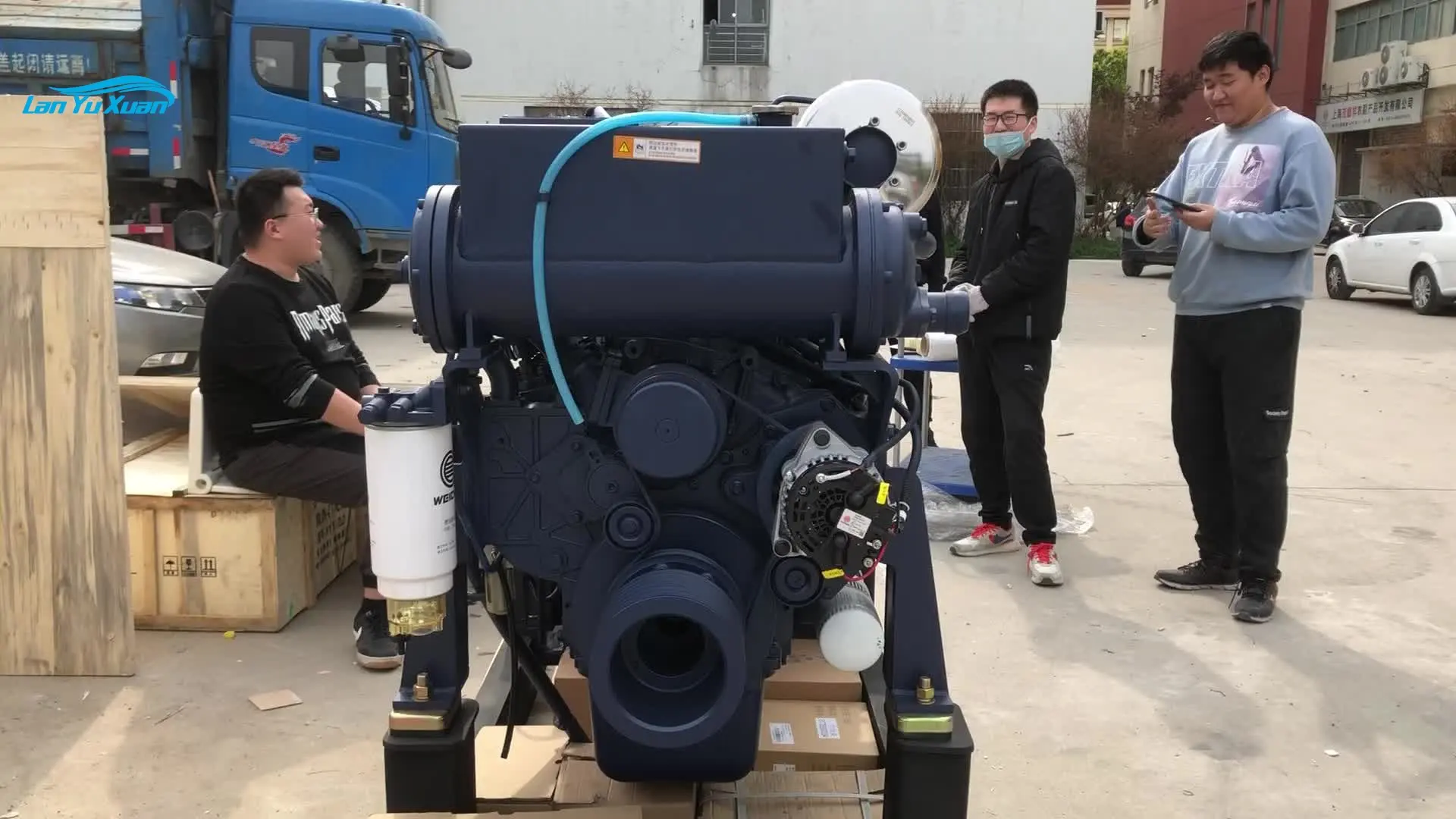 Рисунок 2 - Морской двигатель для лодки We