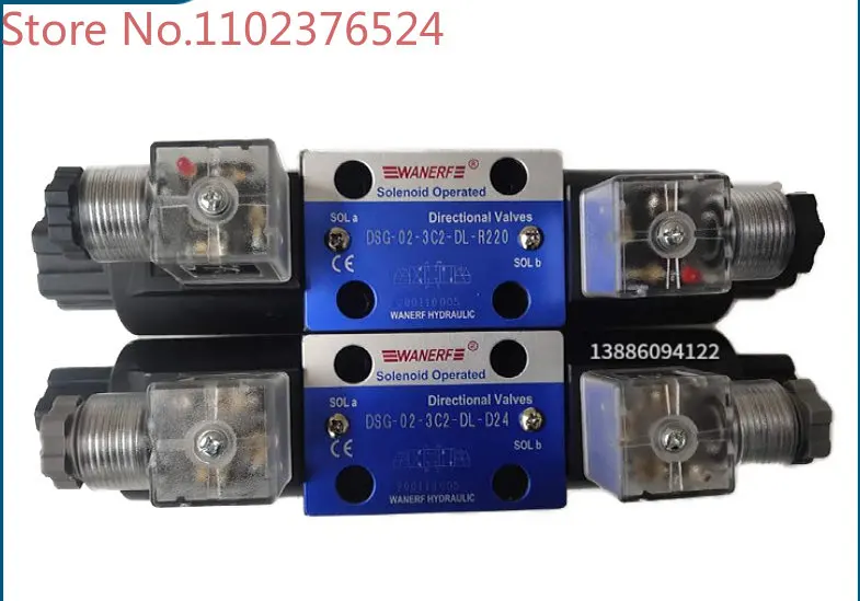 

Electromagnetic directional valve DSG-02-3C2/3C6/3C4/3C3/2B3B/2B2-DL-D24/R22 Waldorf