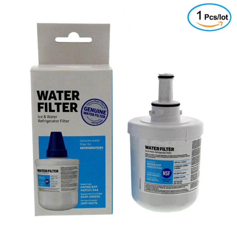 

1 Pcs Household Water Purifier Activated Carbon Refrigerator Water Filter Replacement For Samsung DA29-00003G ，Aqua-Pure Plus