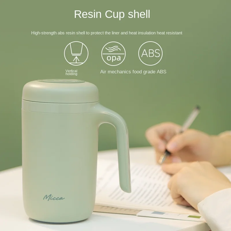 

New Arrival Midea Micca Creative Always-Standing Cup Hill Stainless Steel Water Cup Office Minimalist Vacuum Tea Cup Cup Cup