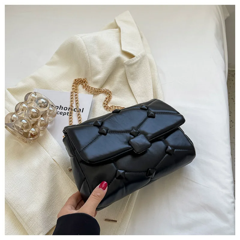 

New Fashion Flap Crossbody Bags For Women Designer Ladies Handbags And Purses Brand Chain Shoulder Bag
