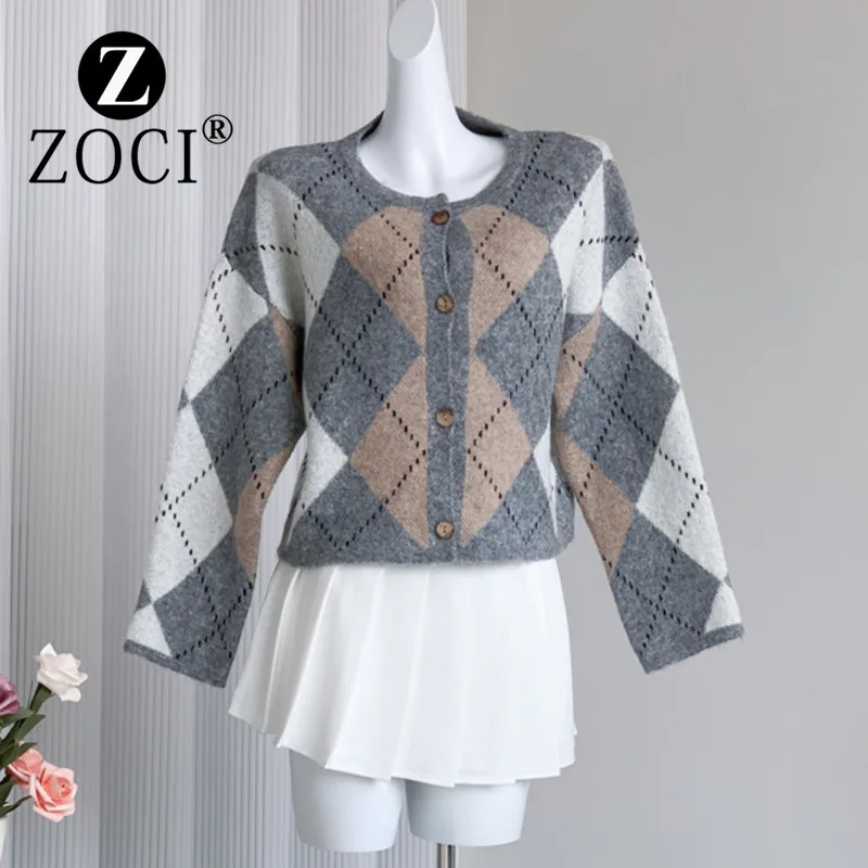 [ZOCI] Французский свитер осень 20224 стиль высококачественный очень красивый