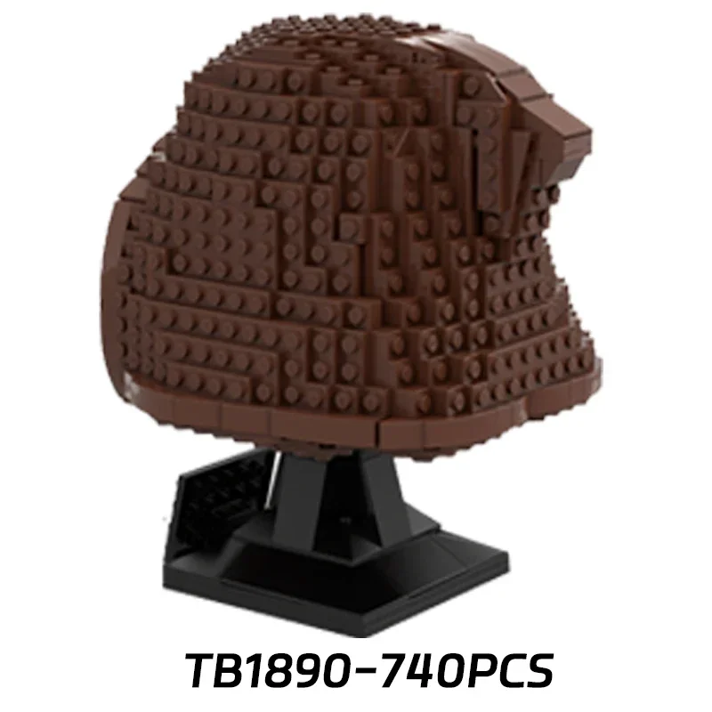Звездная модель фильма Moc строительные блоки Империя персонажи шлем технология