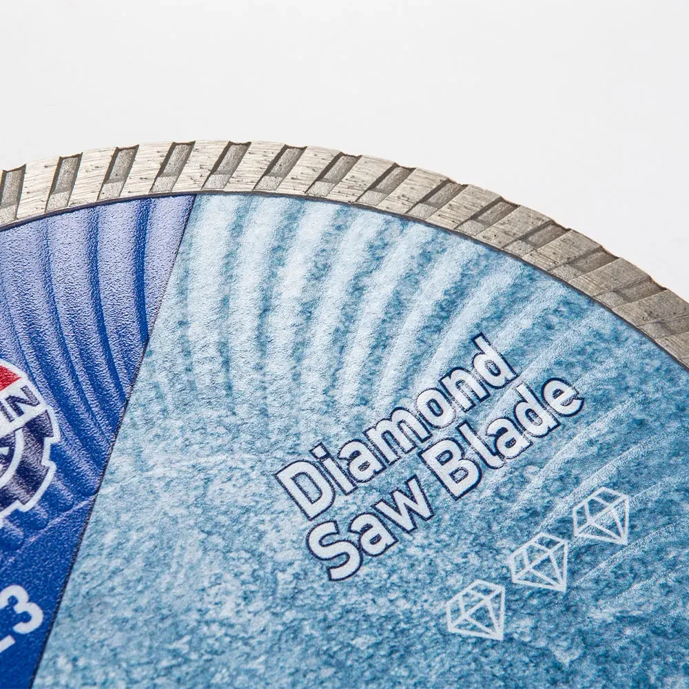 УФ-Алмазный турбопильный диск 1 шт. 5/7/9 дюйма режущий для фарфоровой керамической