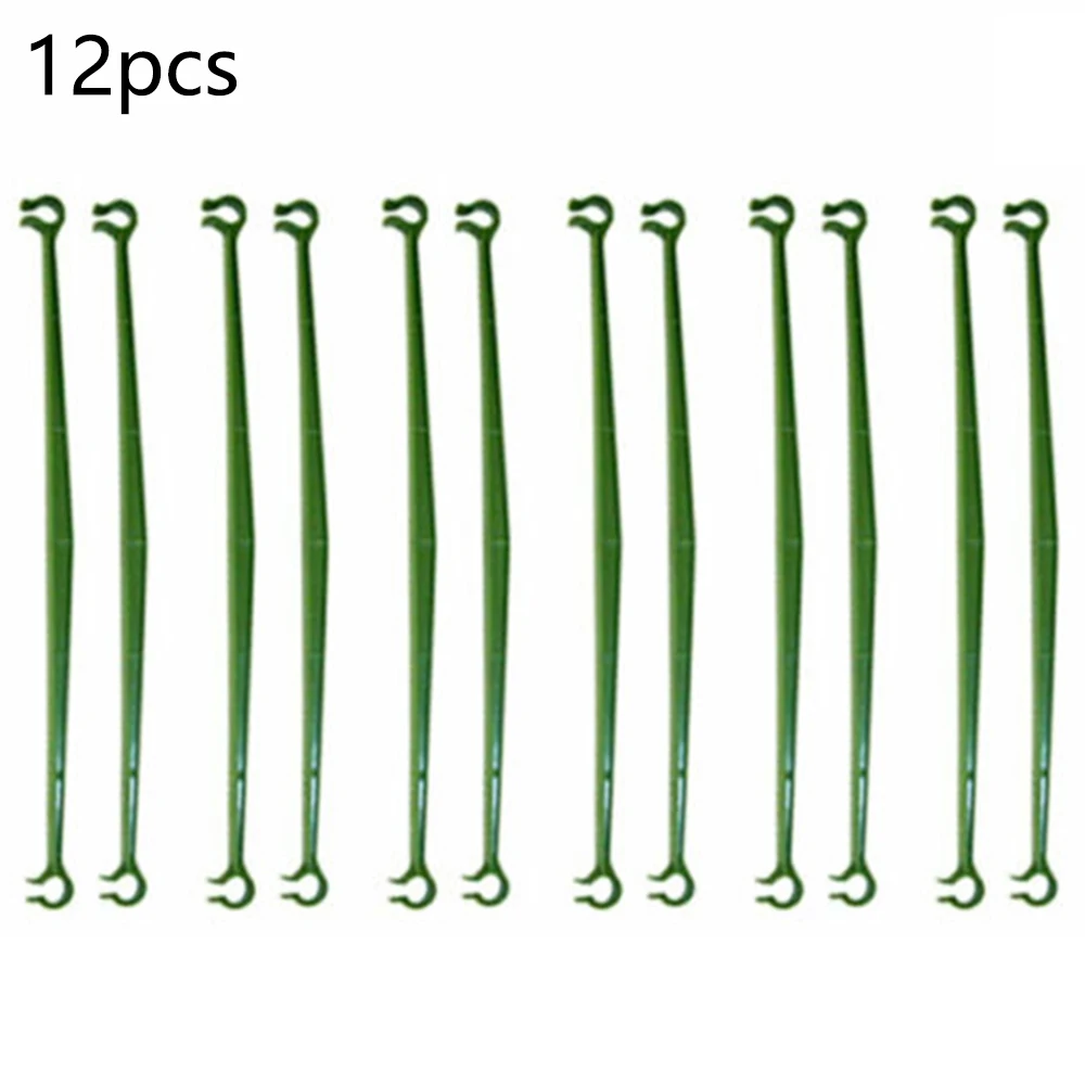 

12PCS Plant Climbing Stake Connectors Vine Tomato Cage Expandable Trellis