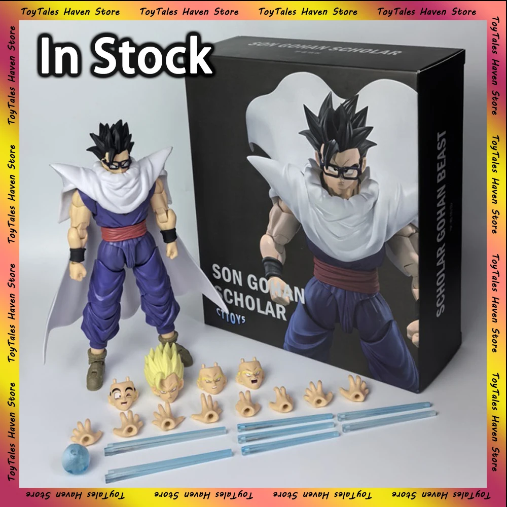 6-дюймовая фигурка CT TOYS Dragon Ball Shf Scholar Son Gohan аниме-фигурки Ultimate супергероя детские