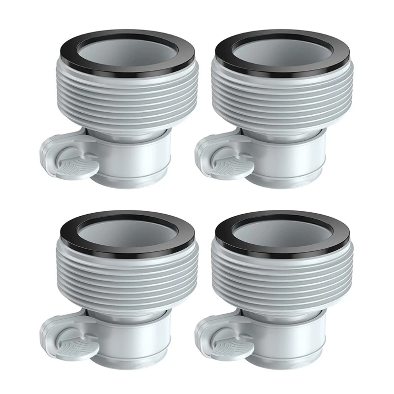 

2Pcs/4Pcs Pool Drain Pump Adapter Pool Hose Adapter for Pumps Saltwater System