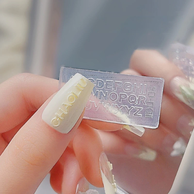 1 шт. силиконовая форма для вырезания ногтей