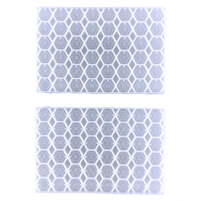 

Силиконовая форма «сделай сам» для сережек из эпоксидной смолы, форма с двойным отверстием для подвесок, букв, браслетов, формы для созвезди...