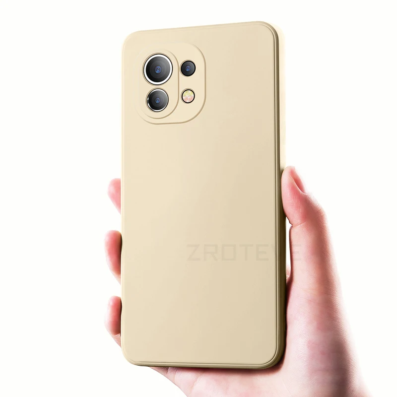 Mi11 Lite Case Zroteve Liquid Silicone Soft Cover For Xiaomi Mi 11 12 12X 12S 10 10T 11i 11T 12T Pro Xiomi Mi10 Mi12 Mi11T Cases